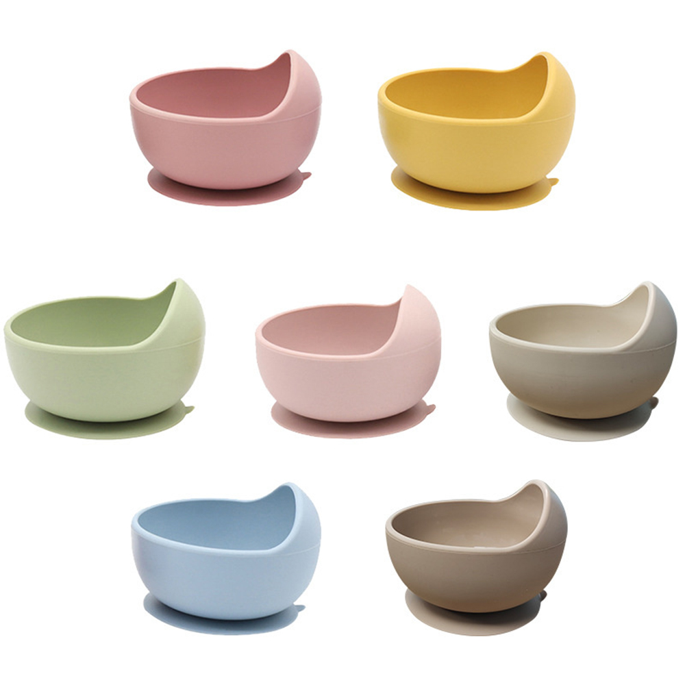 Baby 1 Year Food - 1pc Baby Food Grade Silicone Bowls