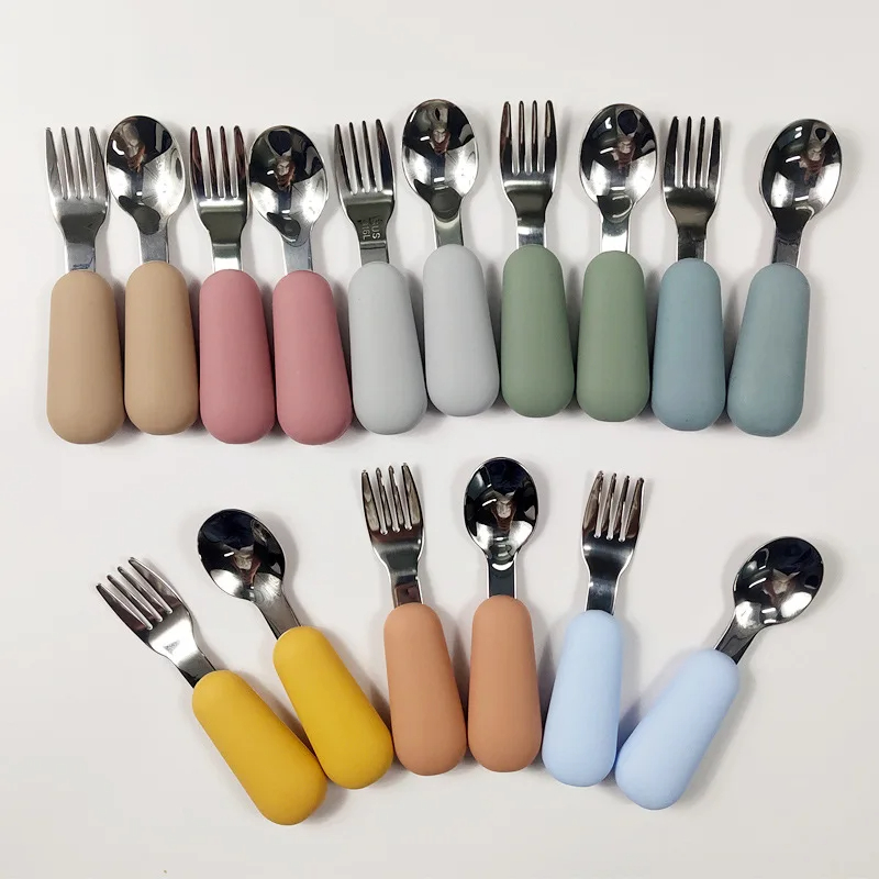 Baby Food Knife Set - Baby Gadgets Tableware Set Children Utensil