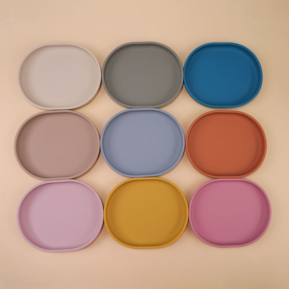 Baby Food Chart - Baby Safe Silicone Dining Plate Suction