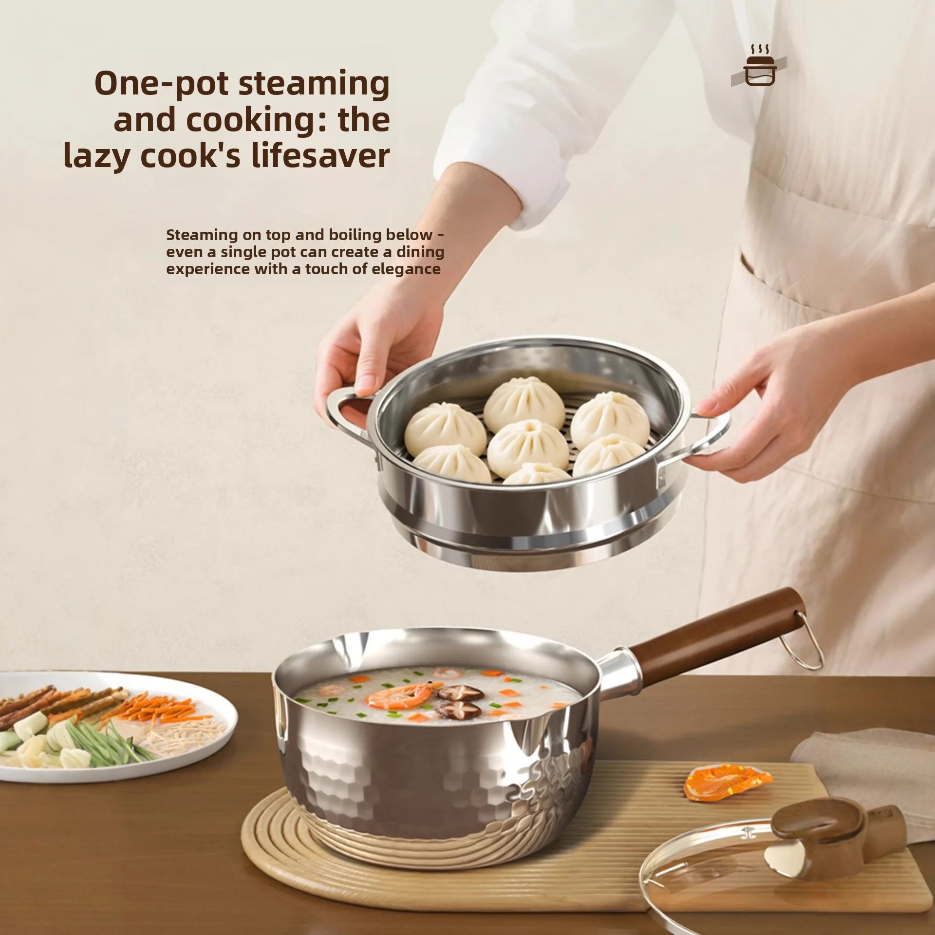 DSA Snow Pot 316L Stainless St - Baby Food Instant 评论和价格
