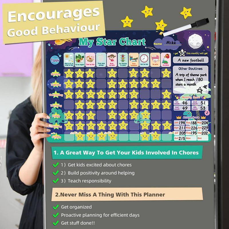 Magnetic Reward Chart Toys For - Baby Food Chart 评论和价格
