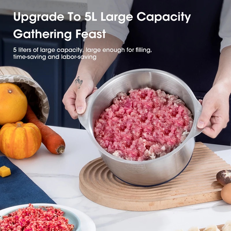 5L Electric Meat Grinders 304  - Baby 1 Year Food 评论和价格