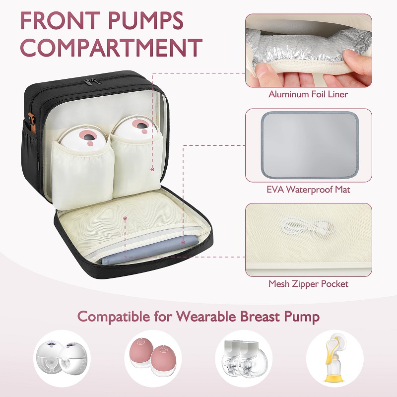 Detachable Breast Pump Bag wit - Baby Food Zip Lock Bag 评论和价格