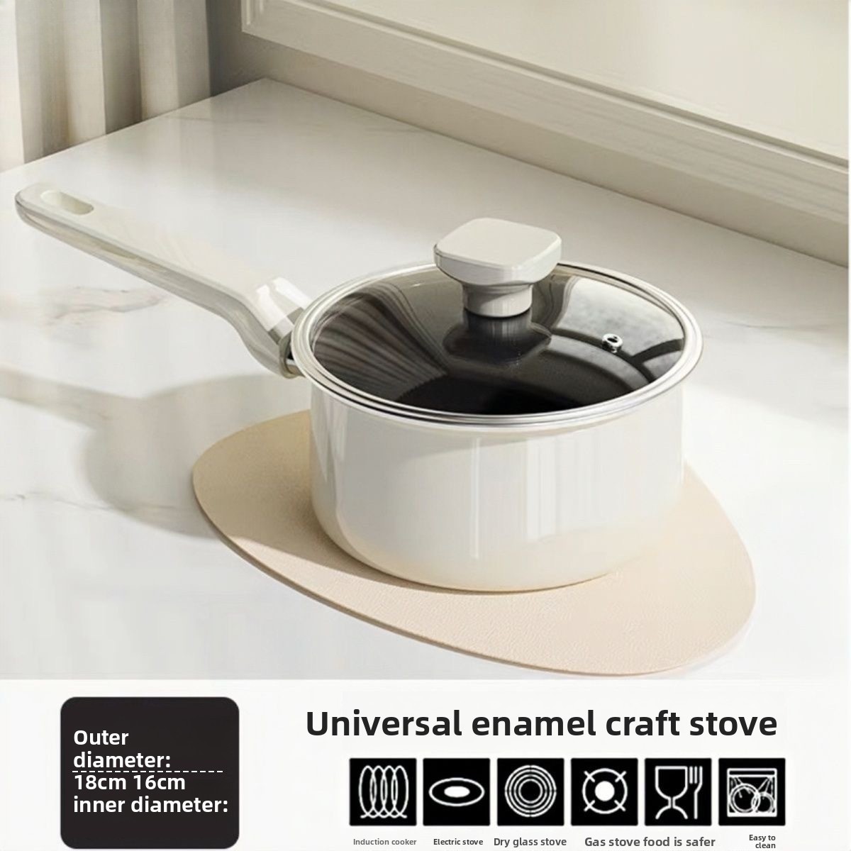High End Ceramic Milk Pot, Bab - Baby Food Instant 评论和价格