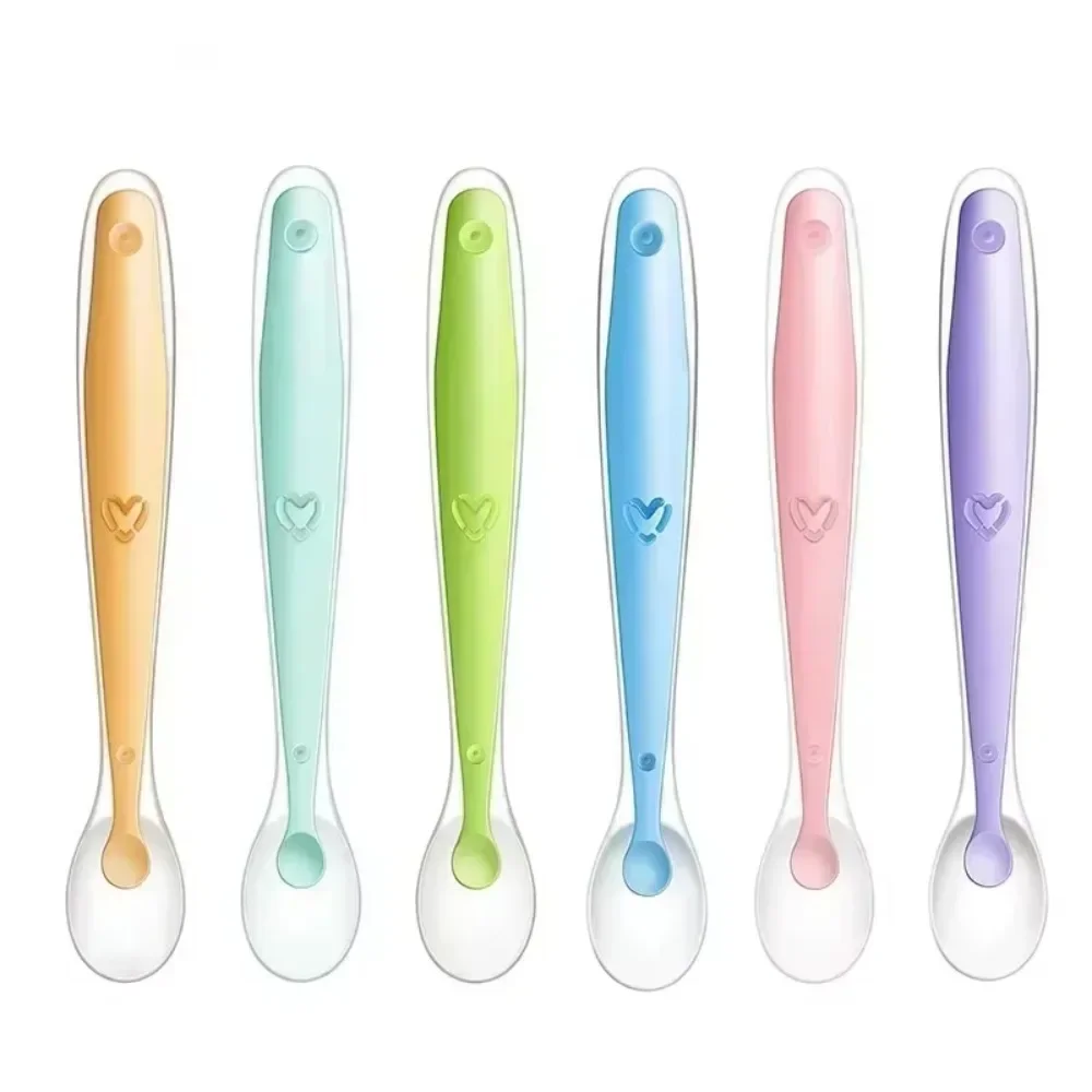 2/1pcs Silicone Spoon for Baby - Baby Food Feeder 评论和价格