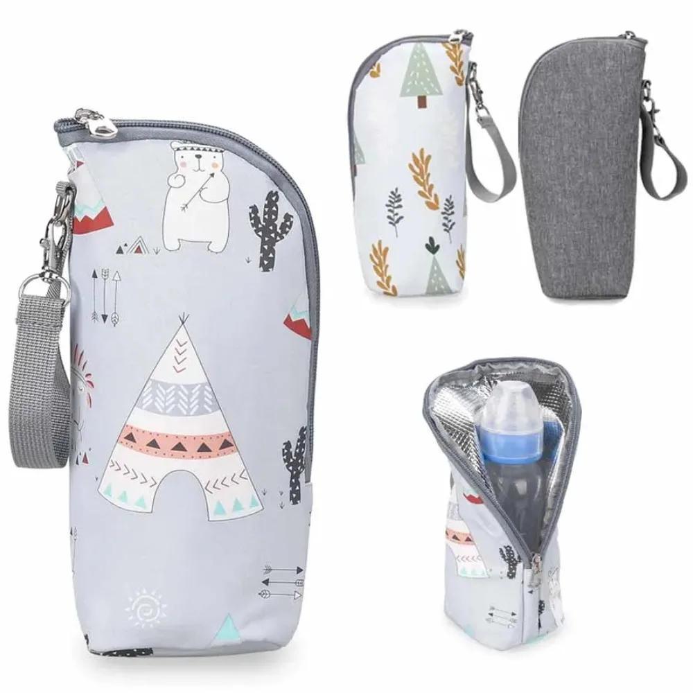 Baby Bottle Warmer Bag Portabl - Baby Food Zip Lock Bag 评论和价格