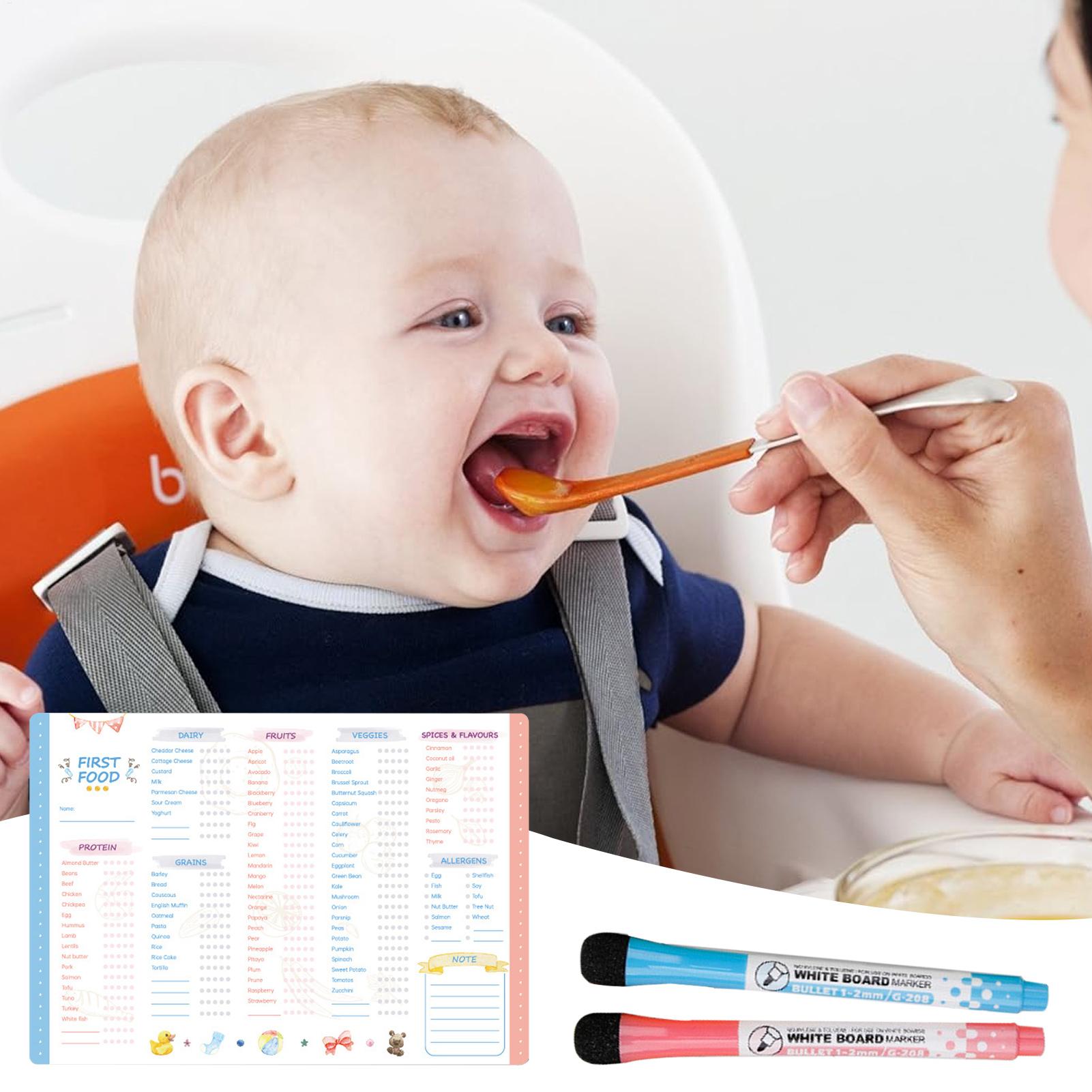 Baby First Foods Checklist Mag - Baby Food Chart 评论和价格
