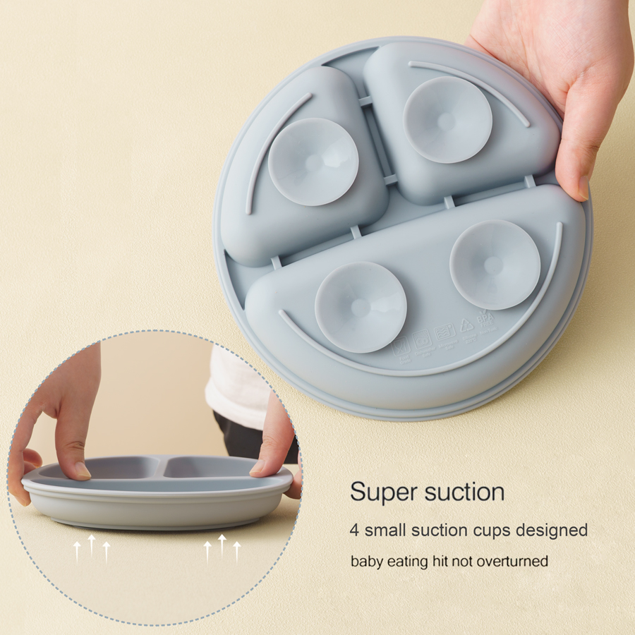 5Pcs Baby Silicone Feeding Set - Baby Food Chart 评论和价格