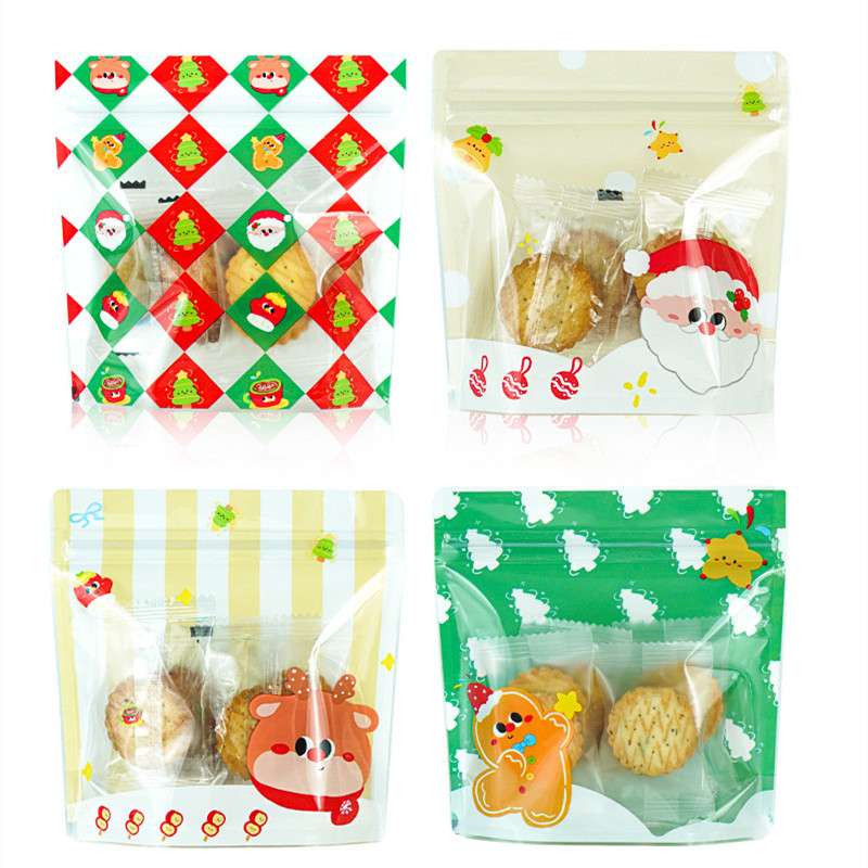 Food Grade Christmas Gift Bags - Baby Food Zip Lock Bag 评论和价格