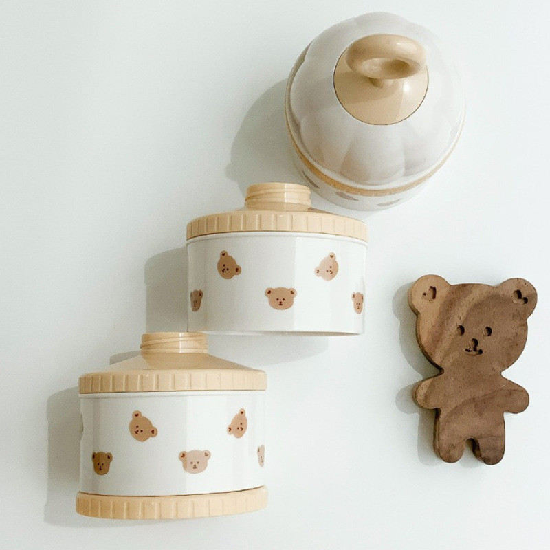 Cute Bear Milk Powder Box Baby - Baby Food Container 评论和价格