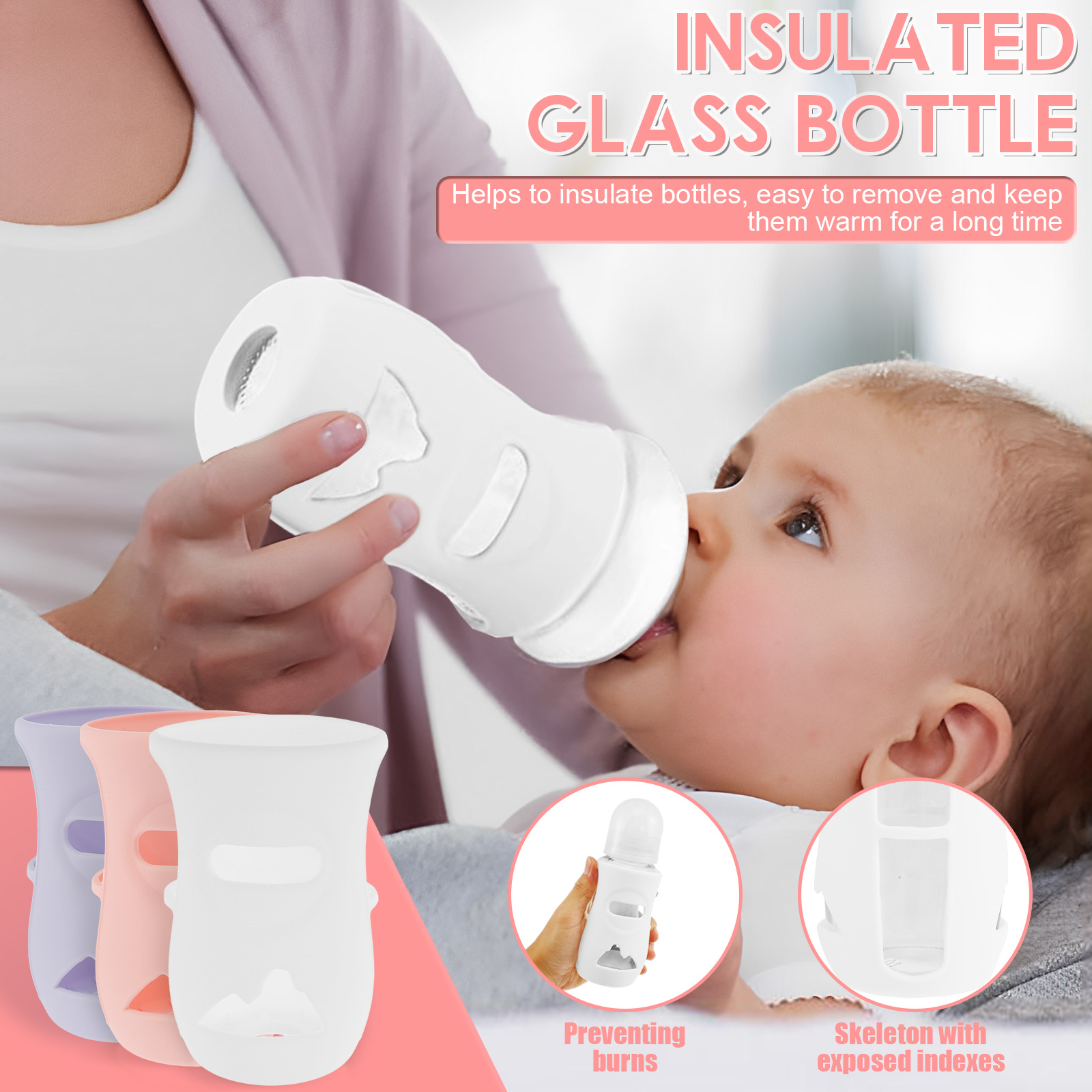 Silicone Sleeves Silicone Baby - Baby Food Zip Lock Bag 评论和价格