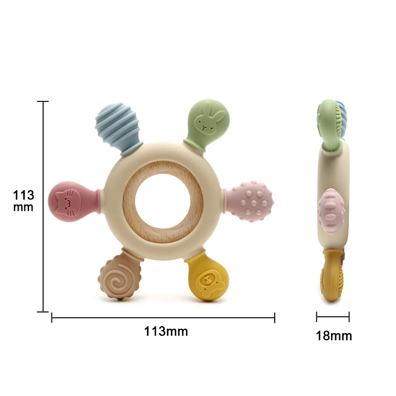 1pc Food Grade Baby Silicone T - Baby Food Year Old 评论和价格