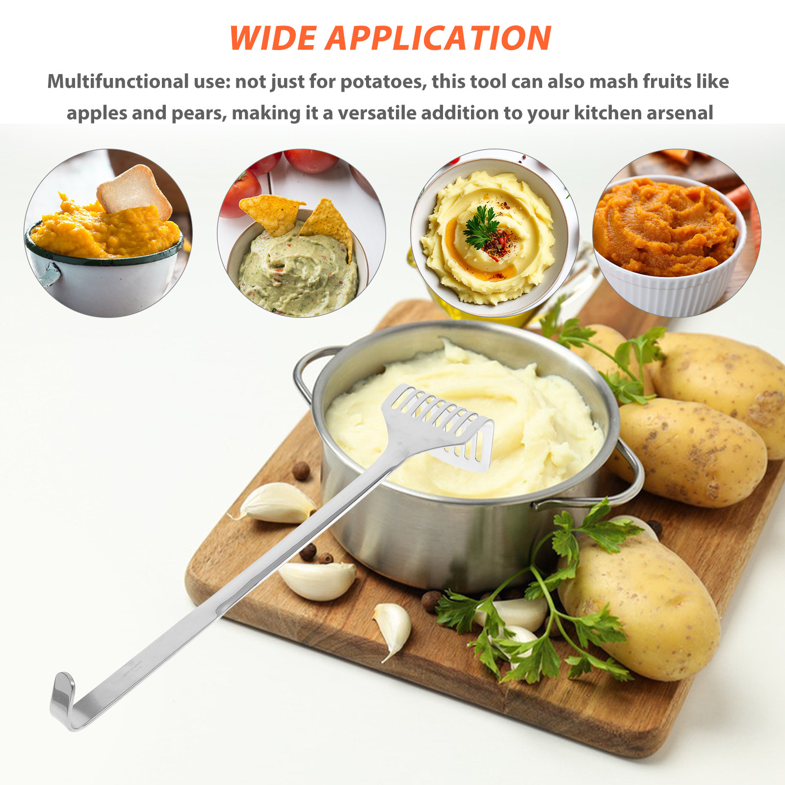 Potato Ricer Stainless Steel H - Baby Food With Avocado 评论和价格
