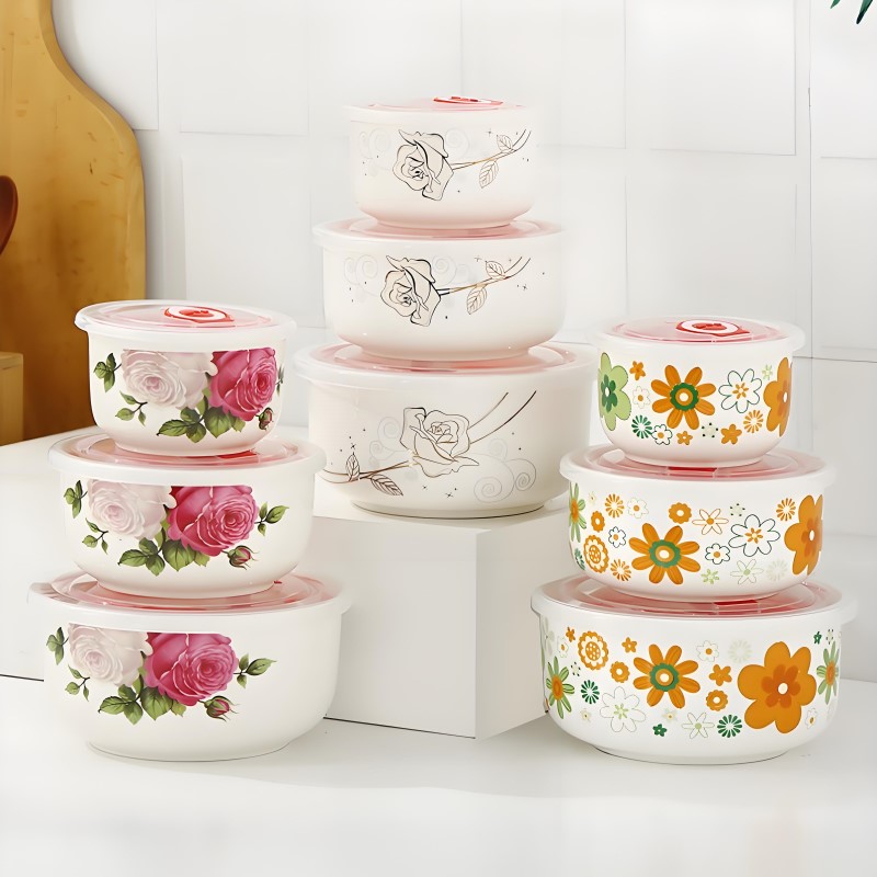 Three-piece set, fine bone chi - Baby Food Container 评论和价格