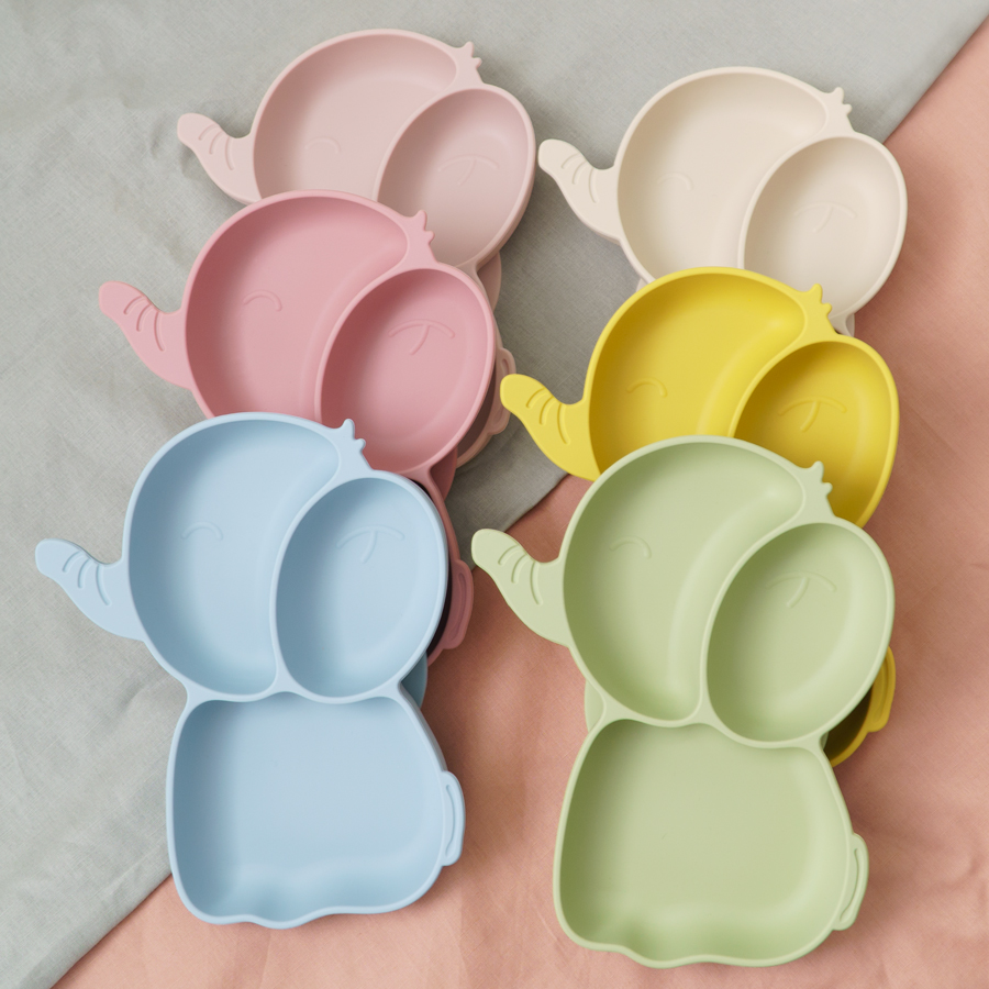 1PCS Baby Silicone Dining Dish - Baby Food Chart 评论和价格