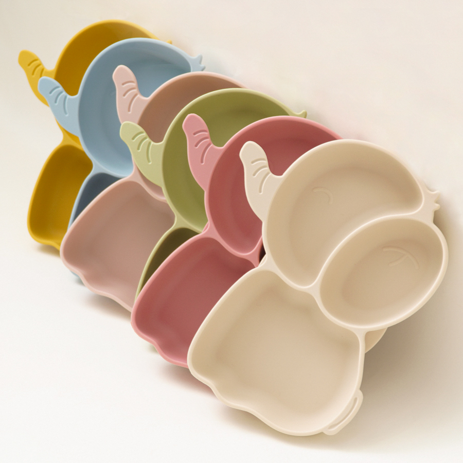 1PCS Baby Silicone Dining Dish - Baby Food Chart 评论和价格