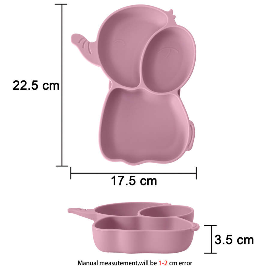 1PCS Baby Silicone Dining Dish - Baby Food Chart 评论和价格