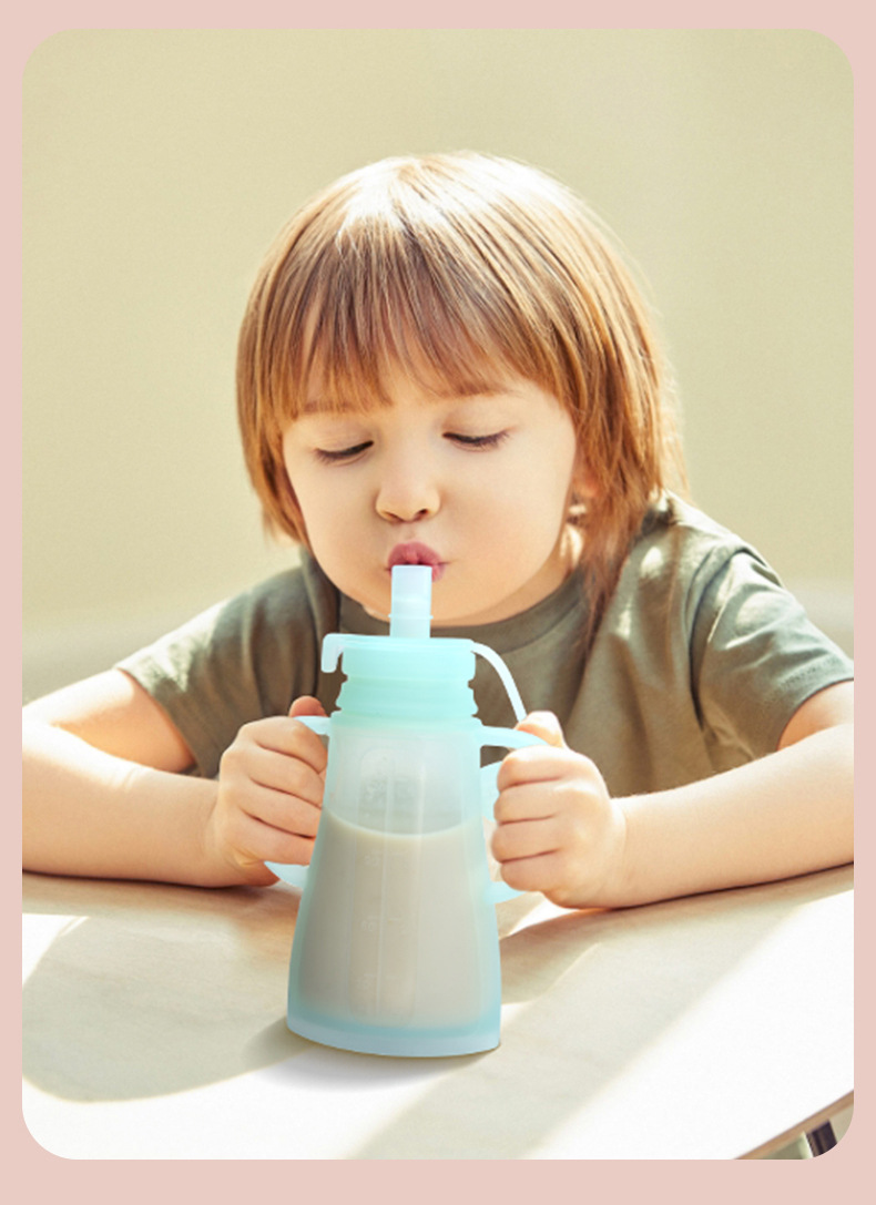 New Reusable Silicone Breast M - Baby Food Zip Lock Bag 评论和价格