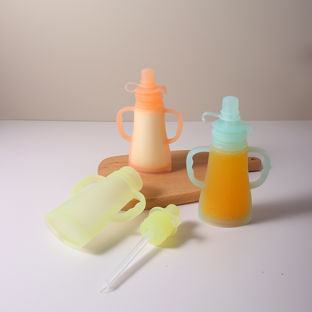 New Reusable Silicone Breast M - Baby Food Zip Lock Bag 评论和价格
