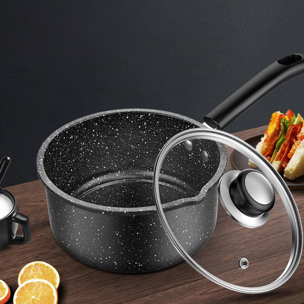 1Set Ergonomic Handle Milk Pot - Baby Food Instant 评论和价格