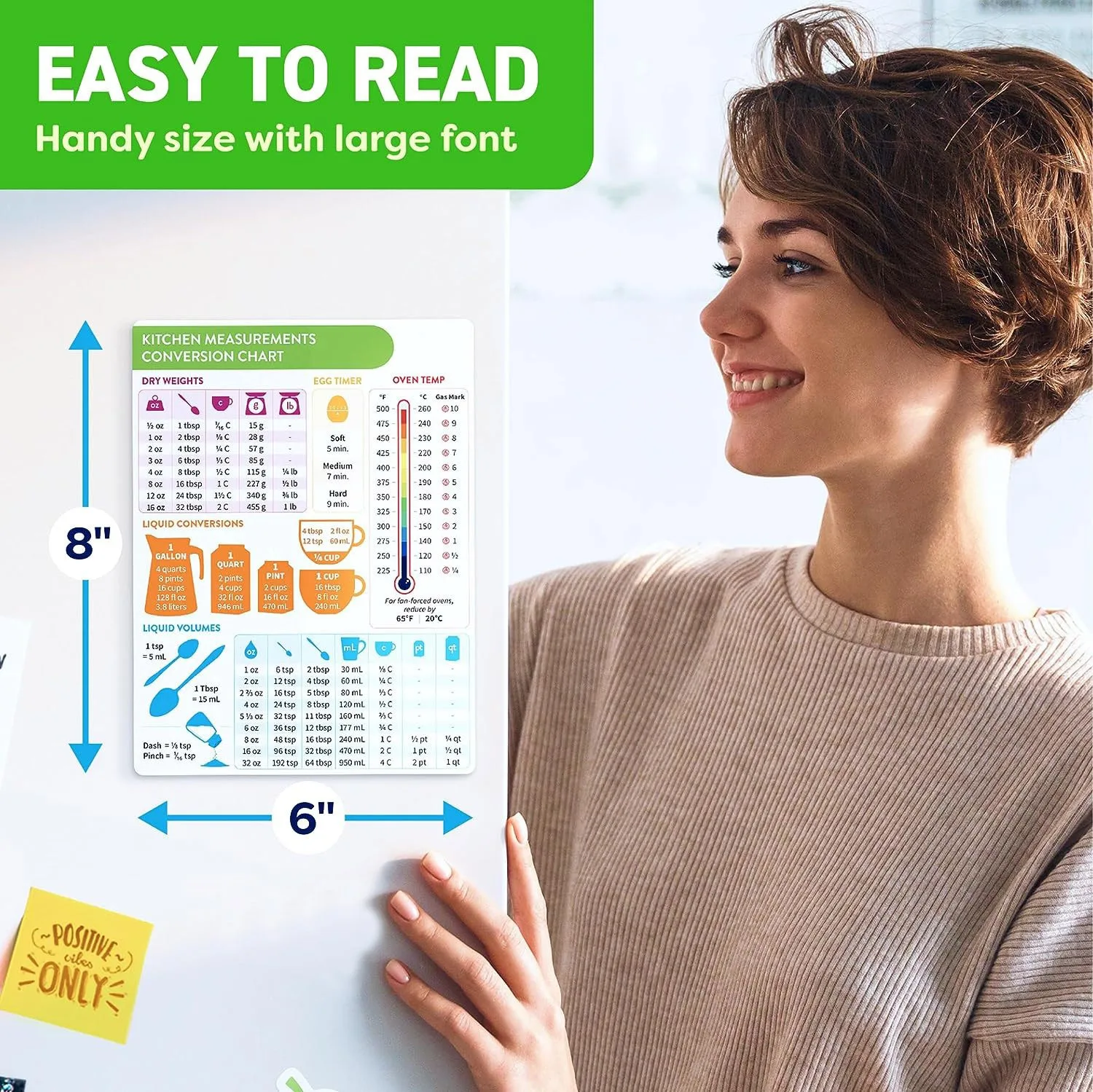 Magnetic Refrigerator Sticker  - Baby Food Chart 评论和价格