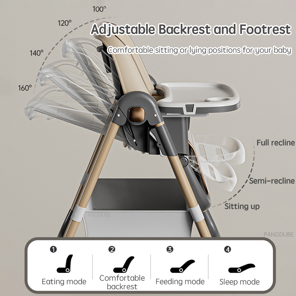 PANGDUBE Adjustable Baby High  - Baby Food Chart 评论和价格