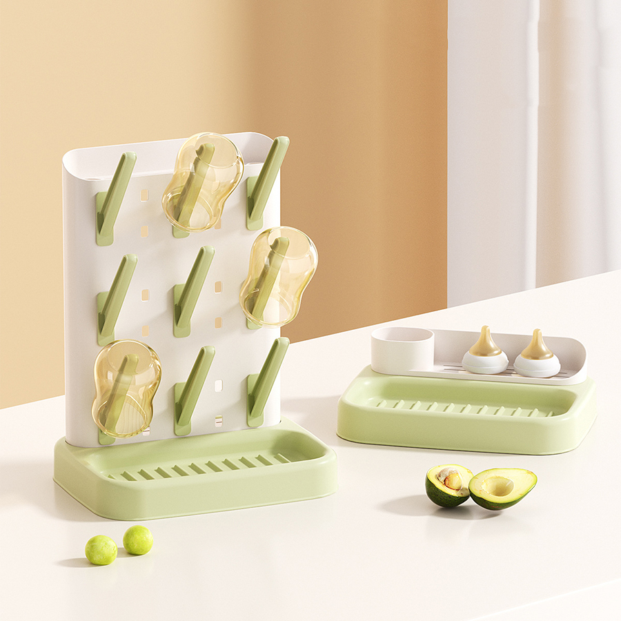 Baby Bottle Drying Rack with D - Baby Food Chart 评论和价格