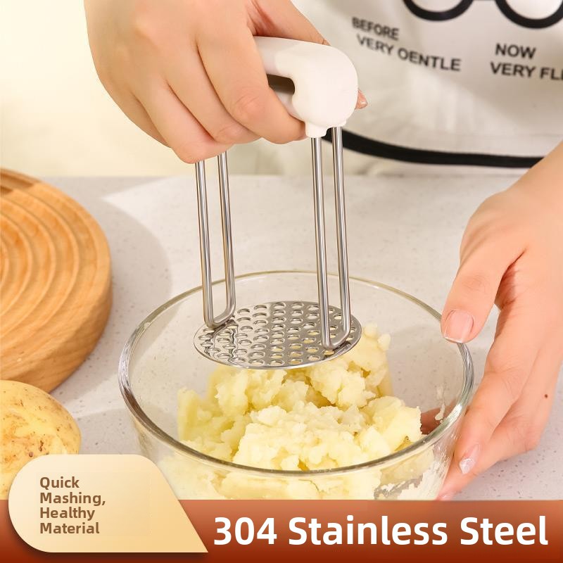 Stainless Steel Potato Masher  - Baby Food With Avocado 评论和价格